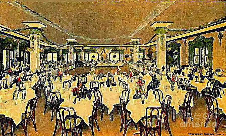 900x541 The Strand Roof Restaurant In New York City In The 1920's Painting - 1920s Painting