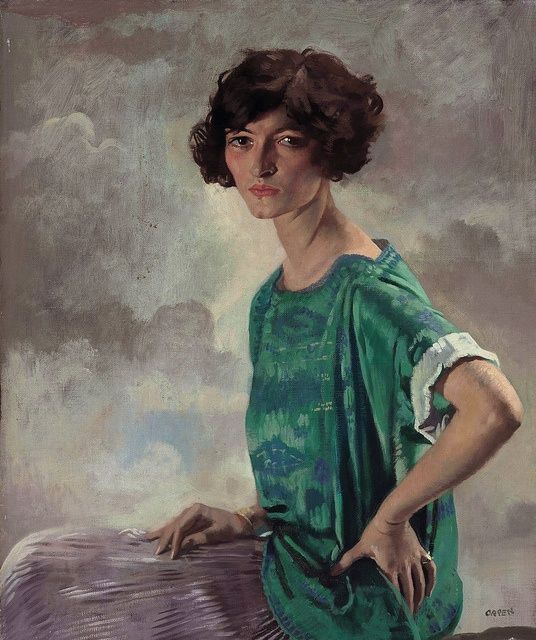 1920s Portrait Painting