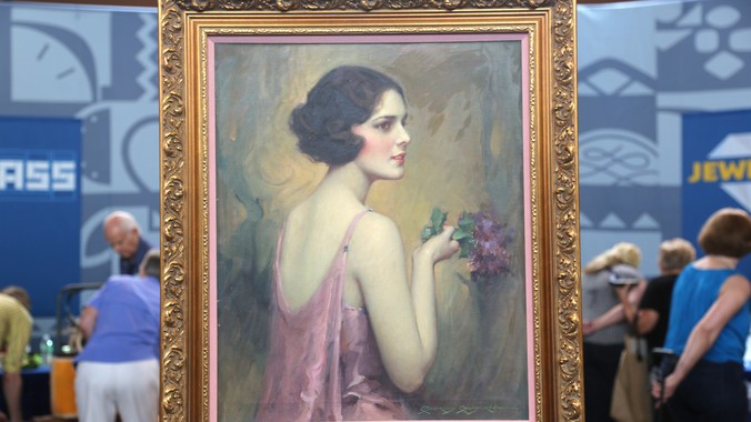 676x380 Charles Bosseron Chambers Portrait, Ca. 1920 Antiques Roadshow Pbs - 1920s Portrait Painting