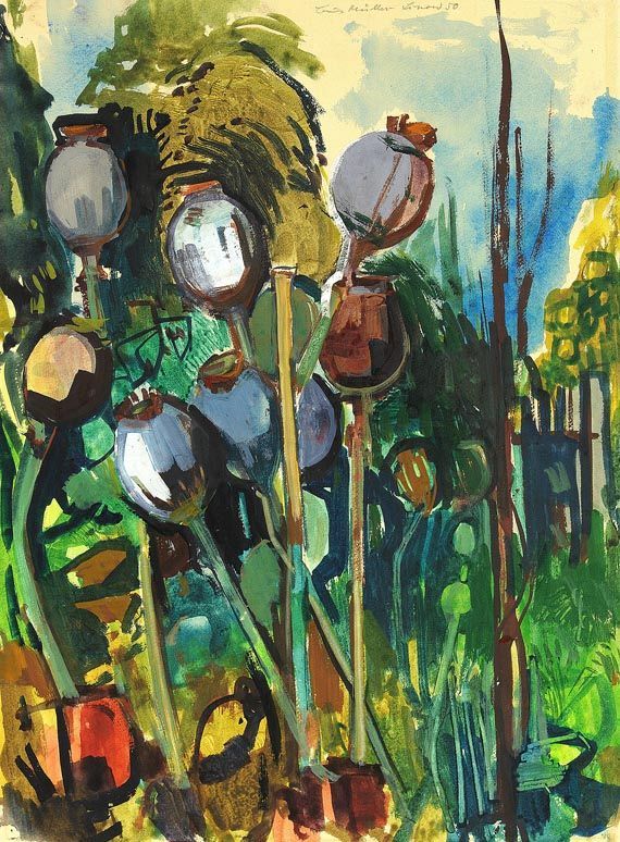 570x774 Bruno Linow - 1950 Painting