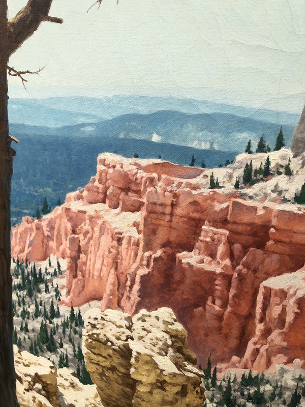 600x800 George Hinke (1883 1953) Original Signed 1950 Landscape Painting - 1950 Painting