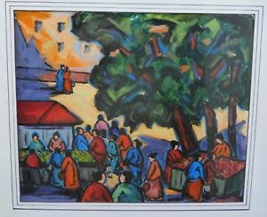 300x243 Women Shopping - 1960s Painting