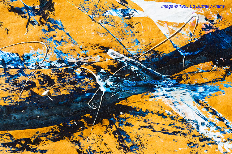 750x498 1960s Art College Exercise Ed Buziak's Artwork - 1960s Painting