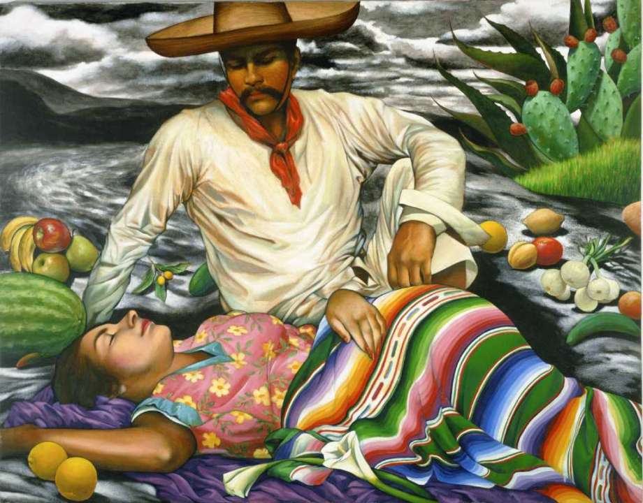 920x720 Exhibit Intends To Restore Satirical Edge To 1980s Mexican - 1980s Painting