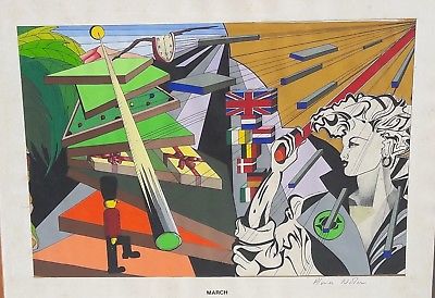 400x274 Vintage 1980s Alma Nolan - 1980s Painting