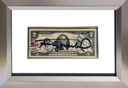 500x342 2 Dollar Bill (Hand Signed) Andy Warhol Fine Art - 2 Dollar Bill Painting