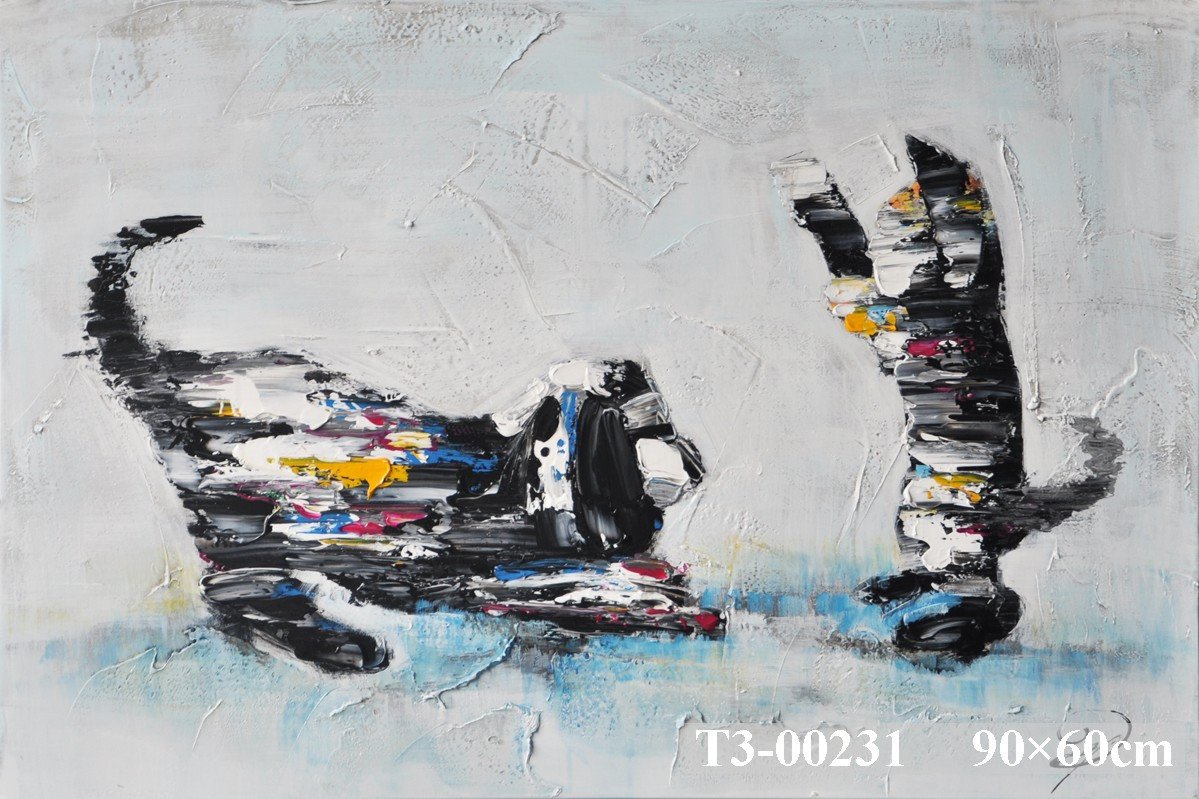 1199x799 Kitten And Puppy 2 Painting - 2 Painting