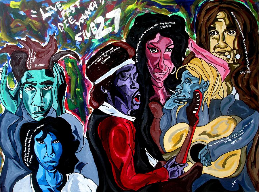900x668 Club27 - 27 Club Painting