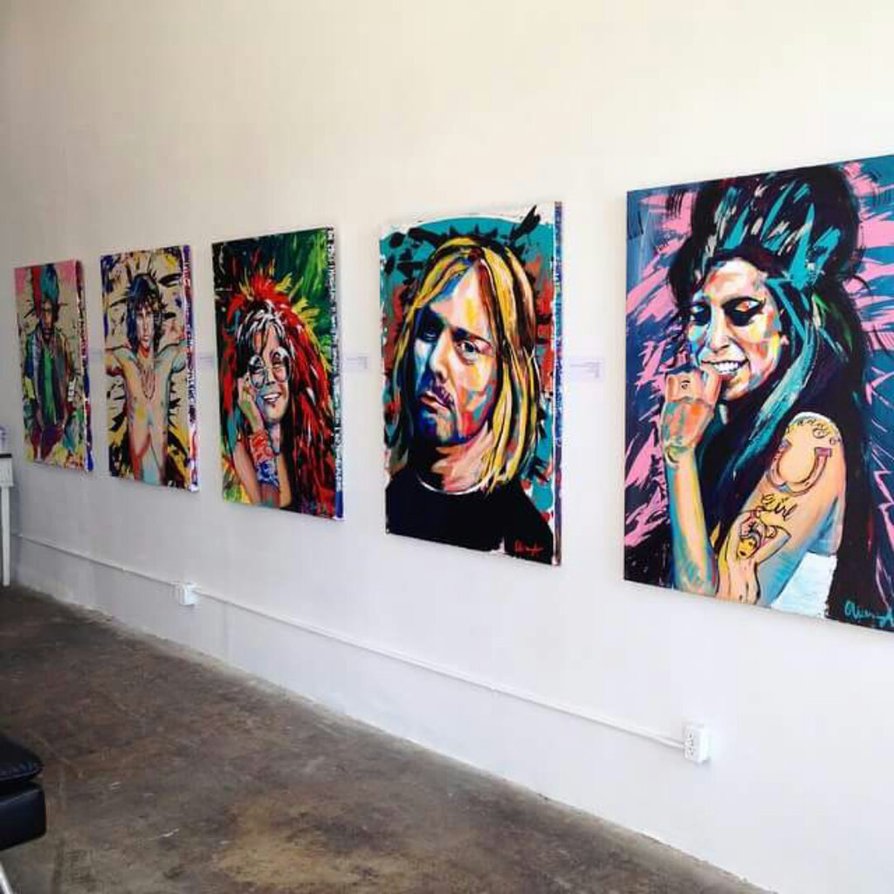 27 Club Painting at PaintingValley.com | Explore collection of 27 Club ...