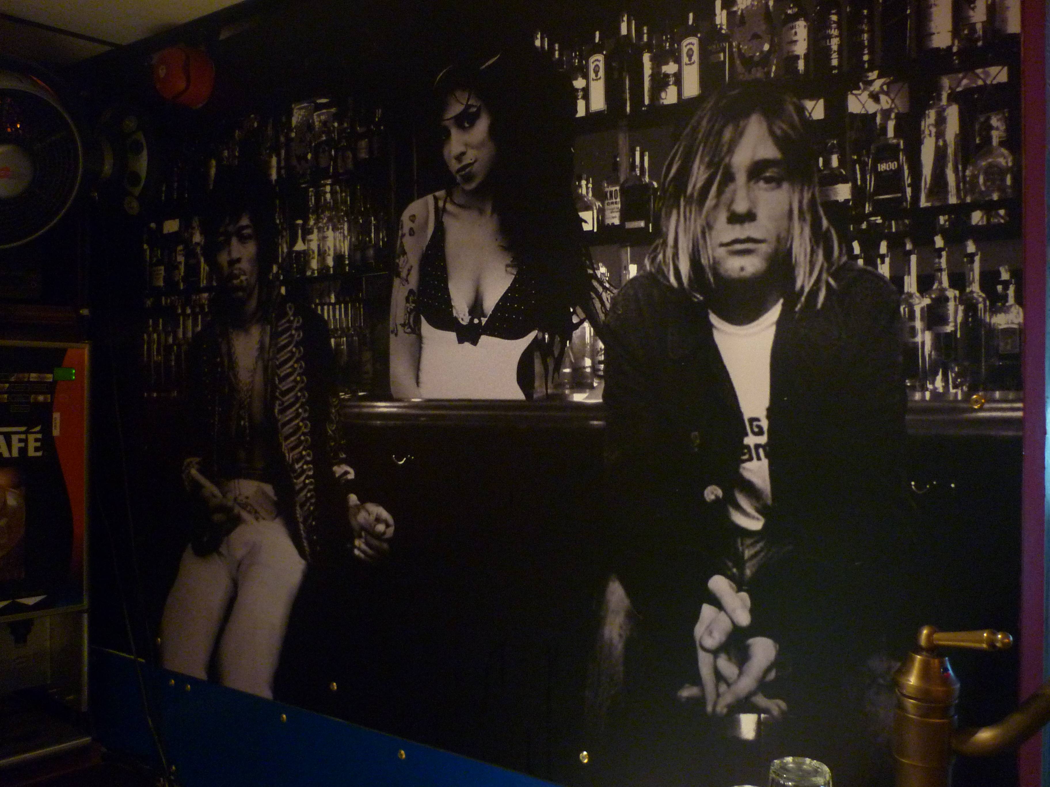 3648x2736 27 Club' Painting In An Amsterdam Bar - 27 Club Painting
