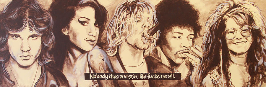 900x297 27 Club Painting By Bruce Mclachlan - 27 Club Painting