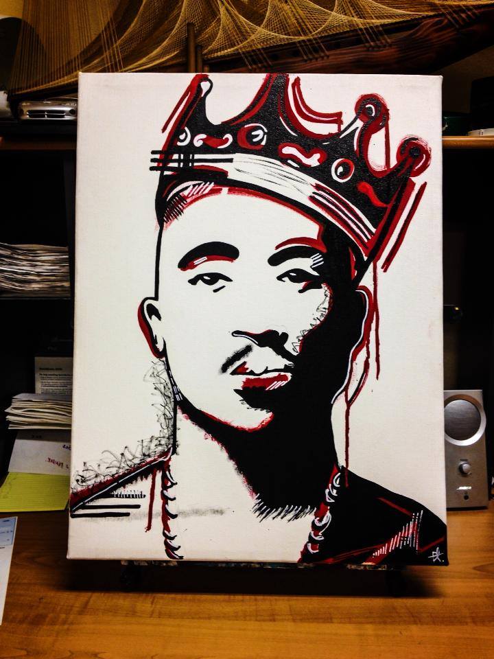 720x960 7 Drawings On Canvas - 2pac Canvas Painting