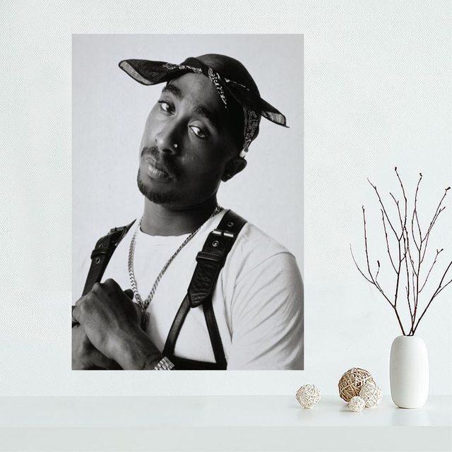 640x640 Online Shop Nice Custom 2pac ,tupac Canvas Poster Print Painting - 2pac Canvas Painting
