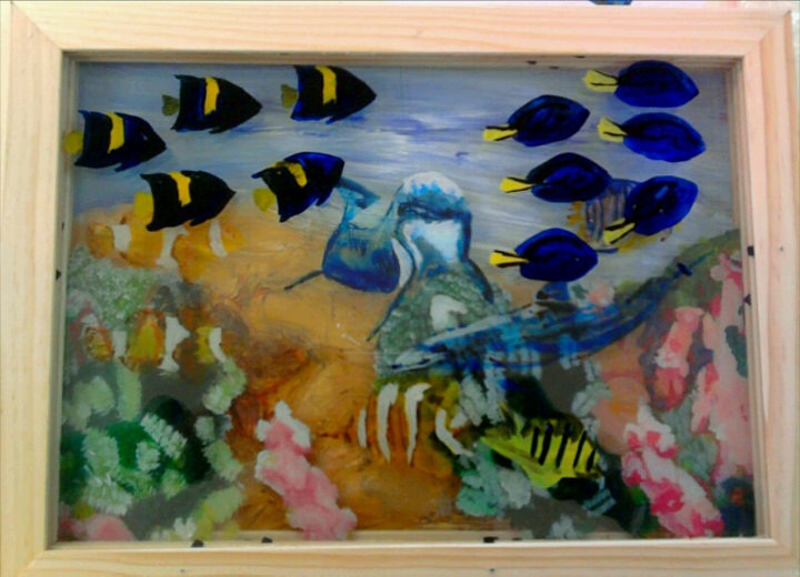 720x520 Nazia Hussain Art And Textiles Glass Painting - 3 Dimensional Painting