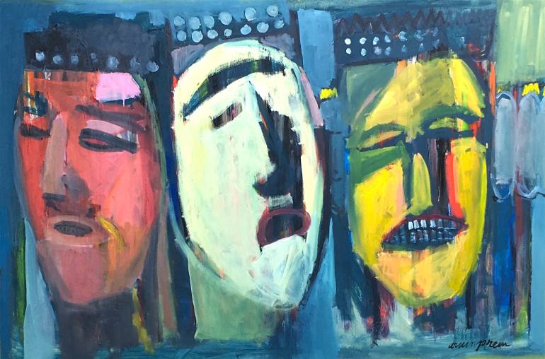 770x508 Saatchi Art The Three Kings Painting By Arun Prem - 3 Kings Painting