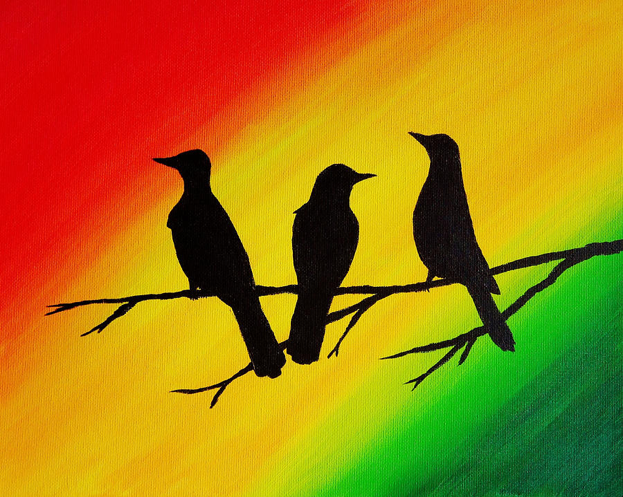 Painting Of Birds In Acrylic at PaintingValley.com | Explore collection