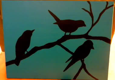 380x264 Aurabella Southern Belle Three Little Birds - 3 Little Birds Painting