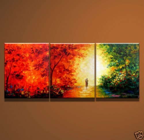 500x488 Modern Flower Canvas Oil Painting Handpainte Art Deco Ed1512 Oil - 3 Painting