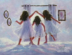 300x230 Three Sisters Paintings - 3 Sisters Painting