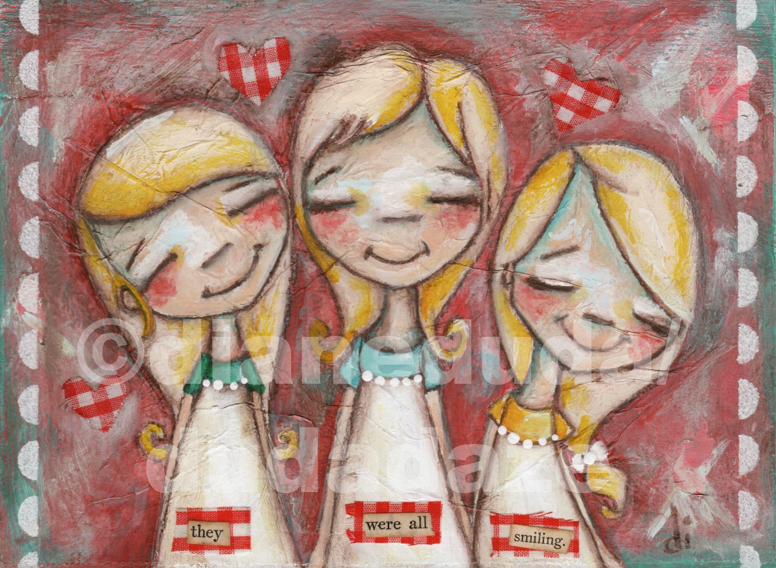 1583x1159 Dudadaze August 2013 - 3 Sisters Painting