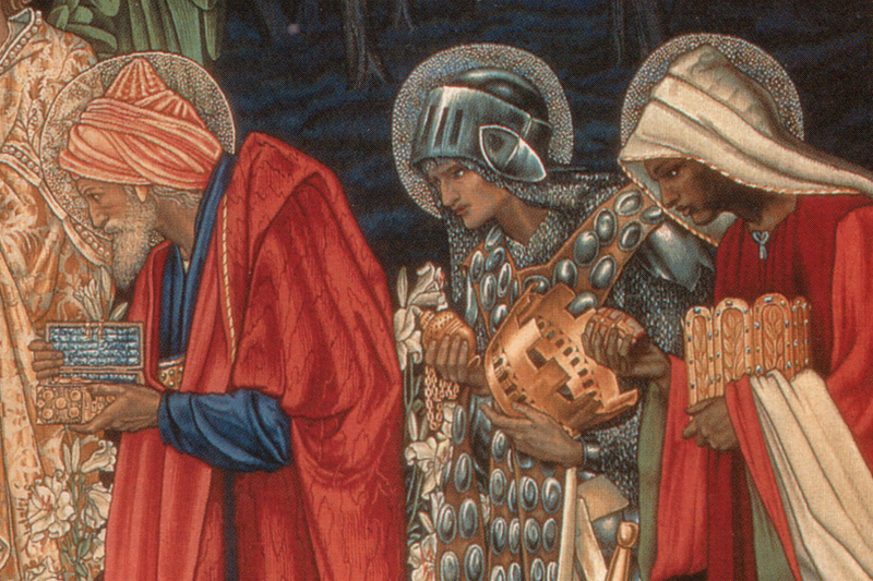 800x533 Tek Gnostics Net The Three Mysterious Magi - 3 Wise Men Painting