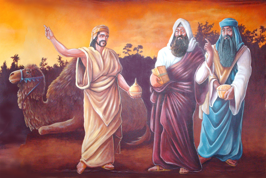 900x601 The 3 Wise Men - 3 Wise Men Painting