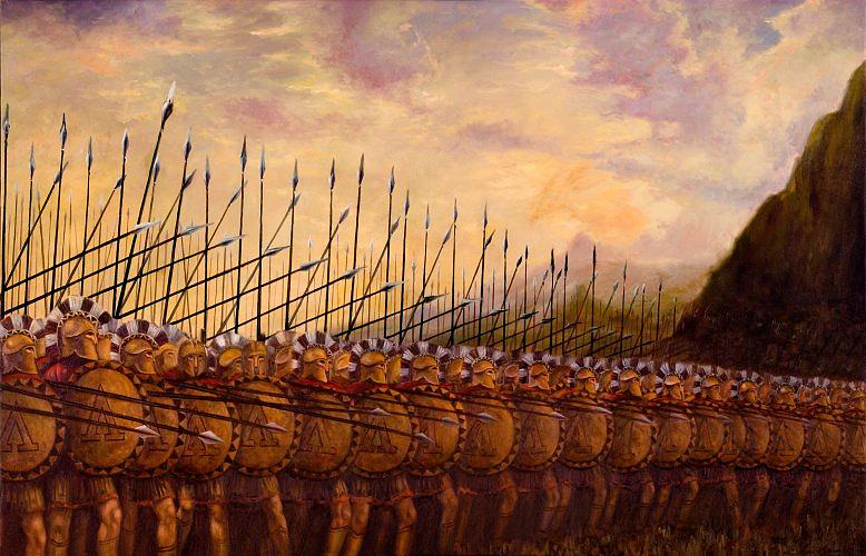 778x500 300 Spartan Warriors Painting By Robert Basham - 300 Spartans Painting