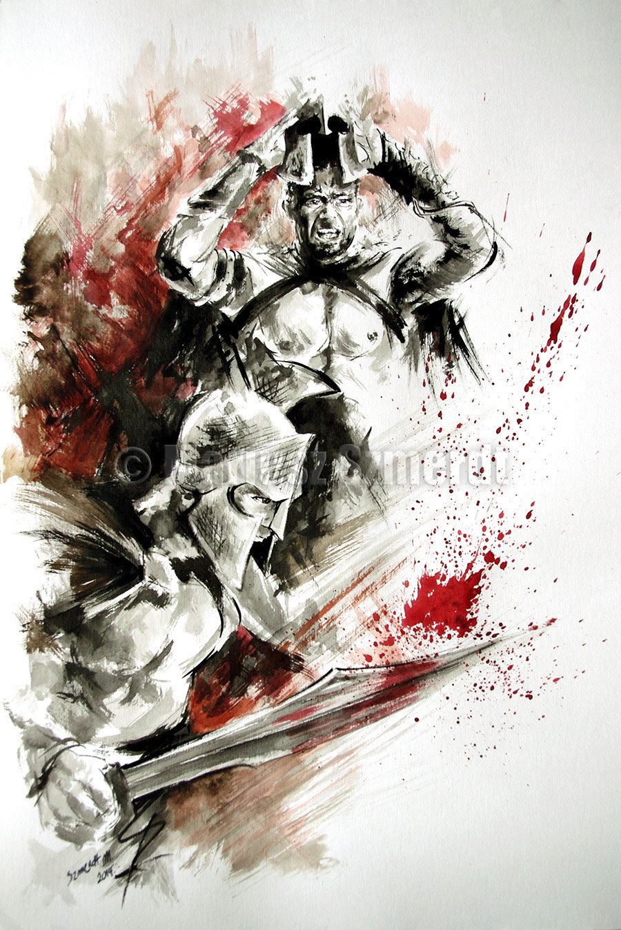 900x1347 300 Spartan Painting, Spartan, Armor Painting, Rise Empire, 300 - 300 Spartans Painting