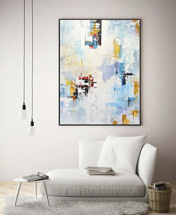 570x695 Large Artwork Original Modern Abstract Oil Painting 30 X 40 - 30x40 Painting