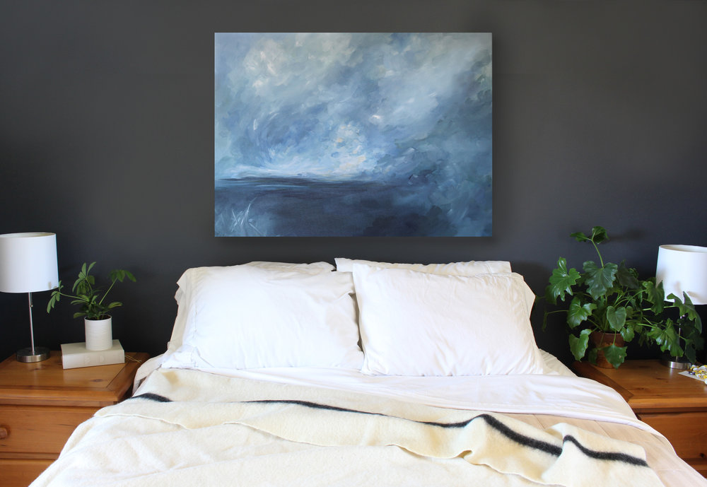 1000x689 Shifting Winds 30x40 Inches, Acrylic Painting Kendra Castillo - 30x40 Painting