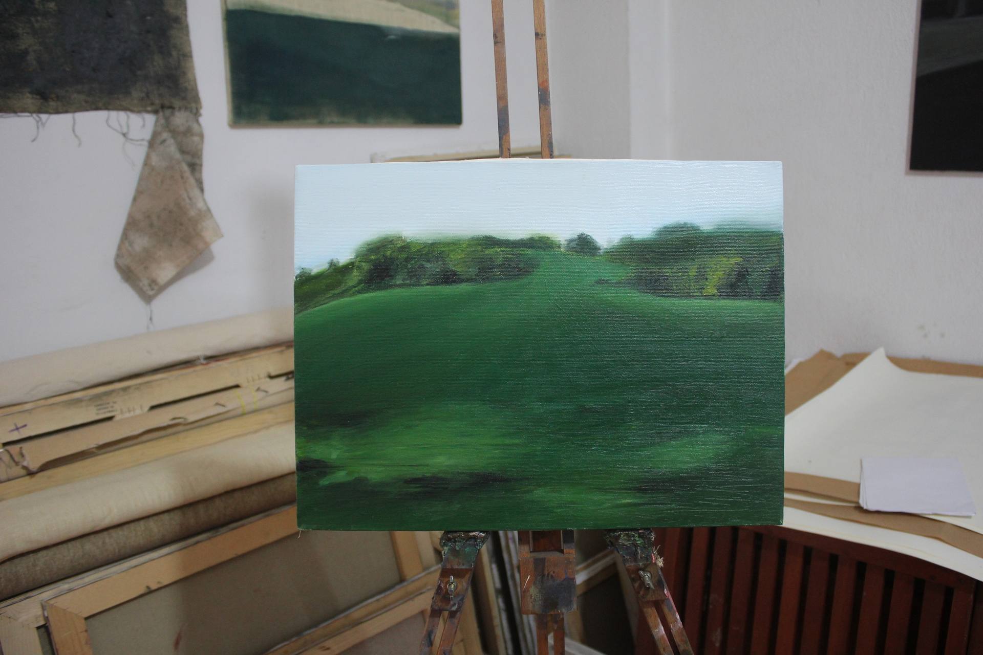 1920x1280 Saatchi Art Landscape 30x40 Cm Painting By Egi O - 30x40 Painting