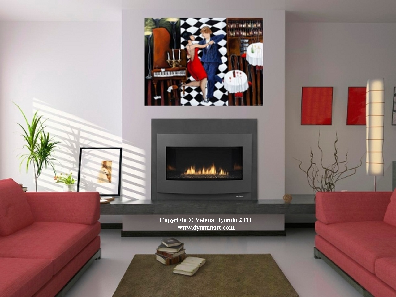 1280x960 Dyuminart Canvas Art Print From Original Art Painting Artwork - 30x40 Painting