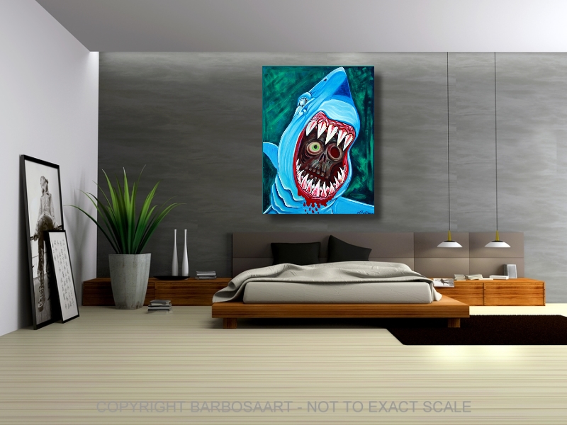 800x600 Jaws Heart Of Art Blog - 30x40 Painting