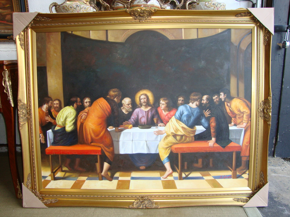 979x734 Oil Painting In Treasure Coast Florida - 36 X 48 Painting