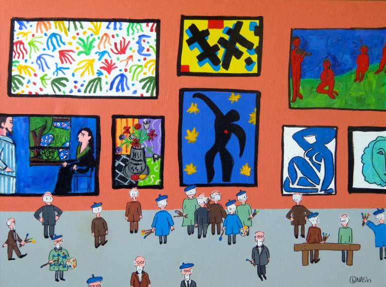 770x574 Saatchi Art Roomful Of Matisse (36 X 48) Painting By Brian Nash - 36 X 48 Painting