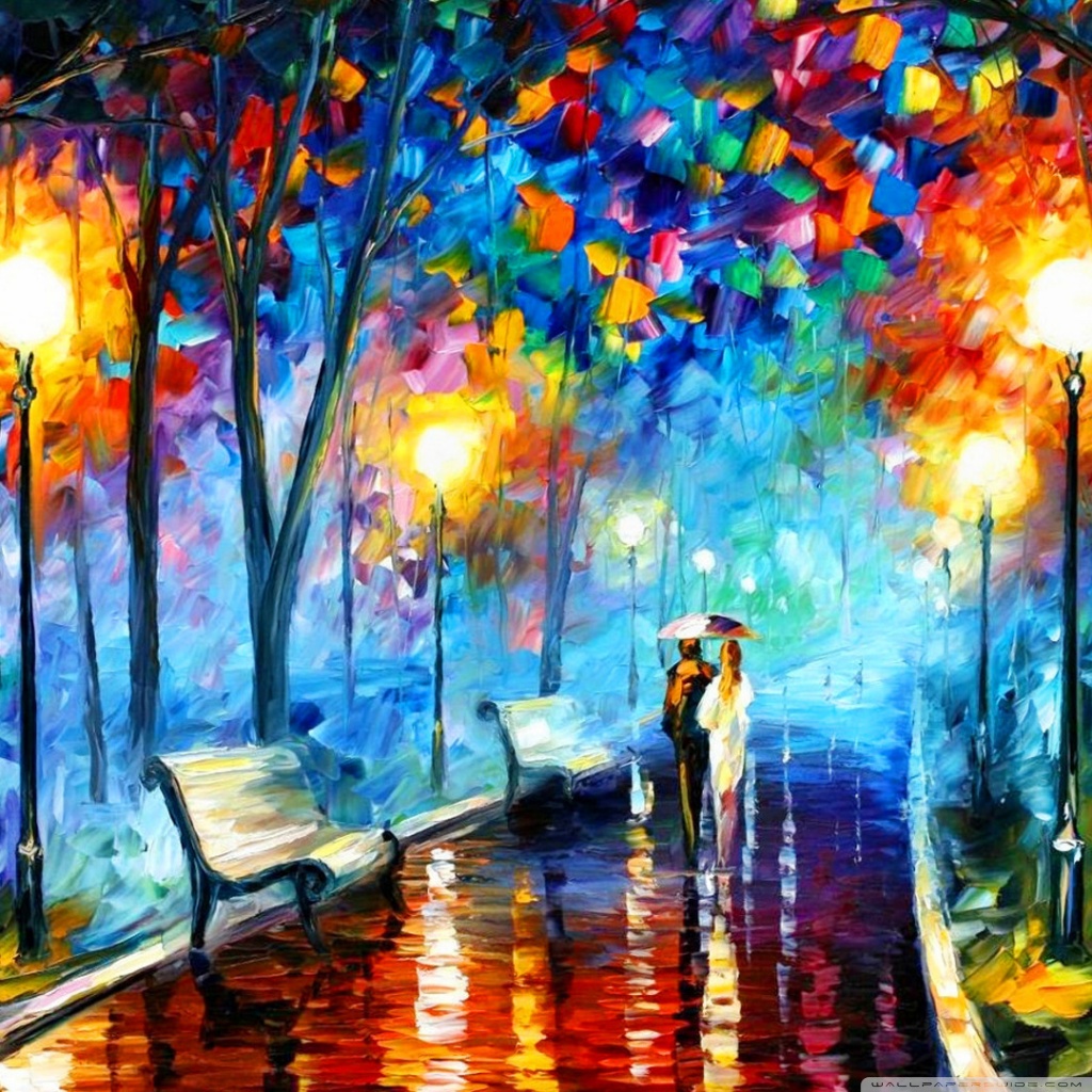 1024x1024 Abstract Painting 4k Hd Desktop Wallpaper For 4k Ultra Hd Tv - 3d Abstract Painting