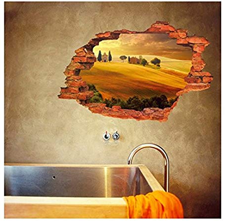 463x446 Super Diy The 3d Landscape Painting Creative - 3d Landscape Painting