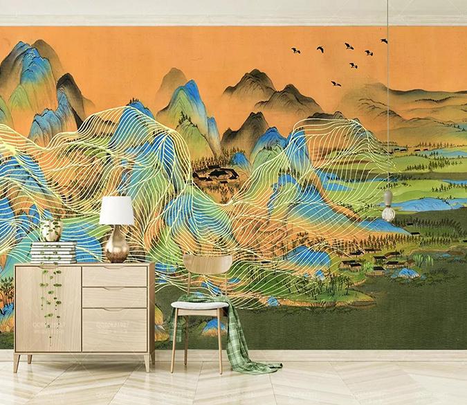 675x585 3d Landscape Painting 478 Aj Wallpaper - 3d Landscape Painting