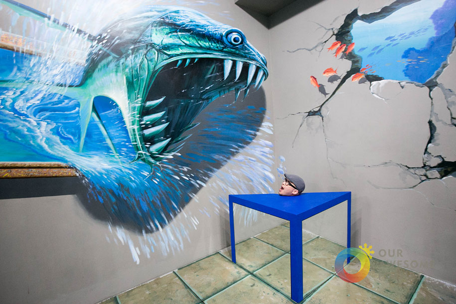 915x610 Interactive 3d Art Museum In Philippines Lets You Take A Step Into - 3d Painting