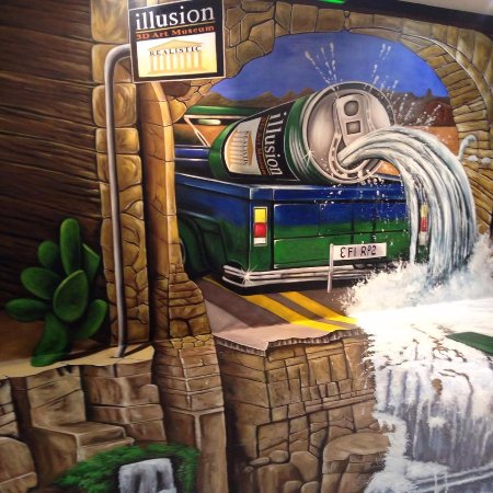 450x450 Interesting Place - 3d Wall Painting Illusions