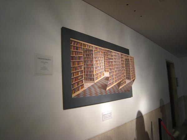 600x450 3d Painting That Creates An Amazing Optical Illusion Effect - 3d Wall Painting Illusions