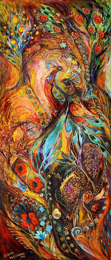 384x900 Beautiful. Elena Kotliarker - 4 Elements Painting