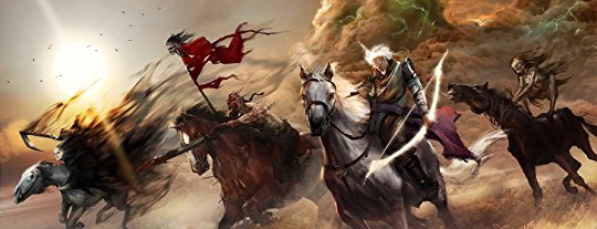 540x207 Pestilence (The Four Horsemen, - 4 Horsemen Of The Apocalypse Painting
