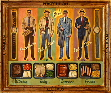 358x302 Troy Muller Painting Four Horsemen - 4 Horsemen Painting