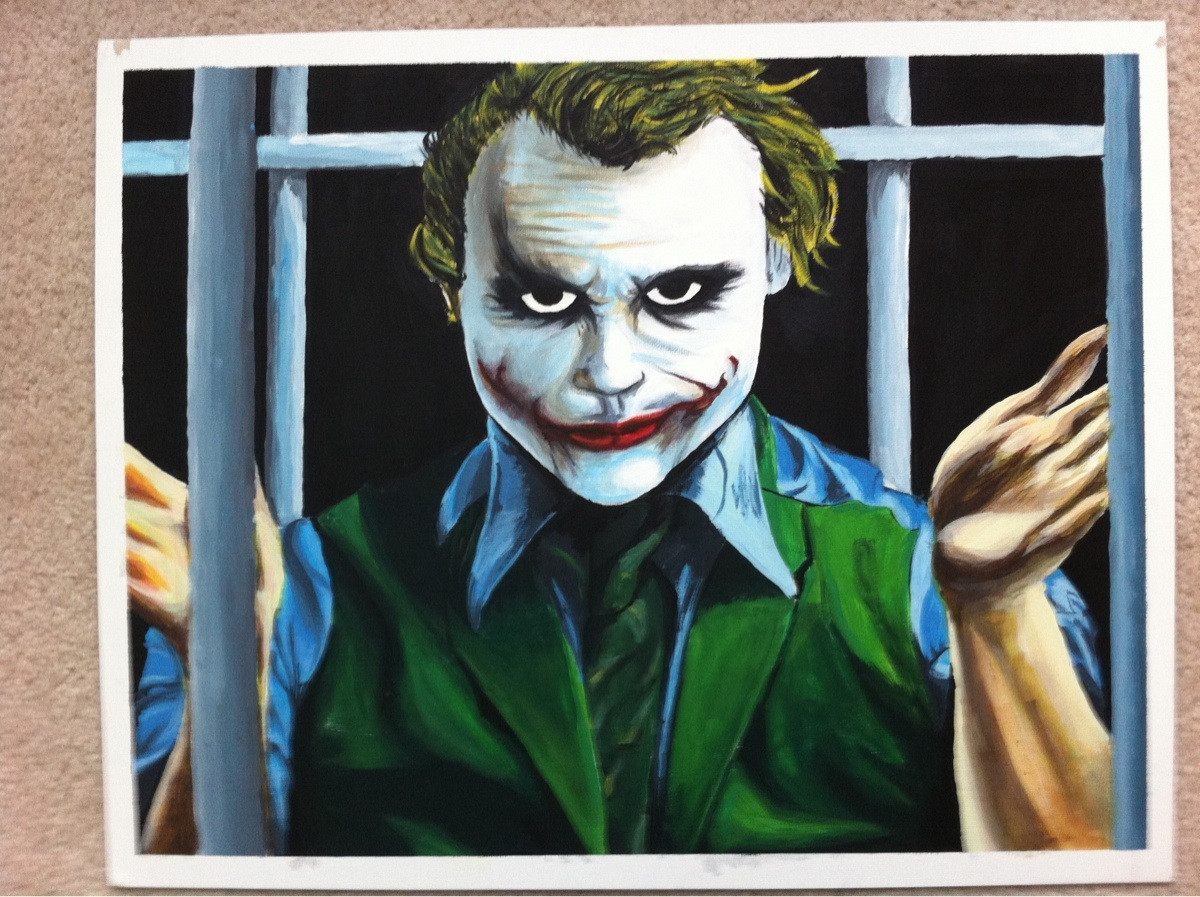 1200x897 My Joker Picture Is Finnished!! Batman - 4 Jokers Painting