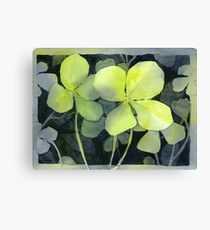 210x230 Four Leaf Clover Painting Amp Mixed Media Canvas Prints Redbubble - 4 Leaf Clover Painting