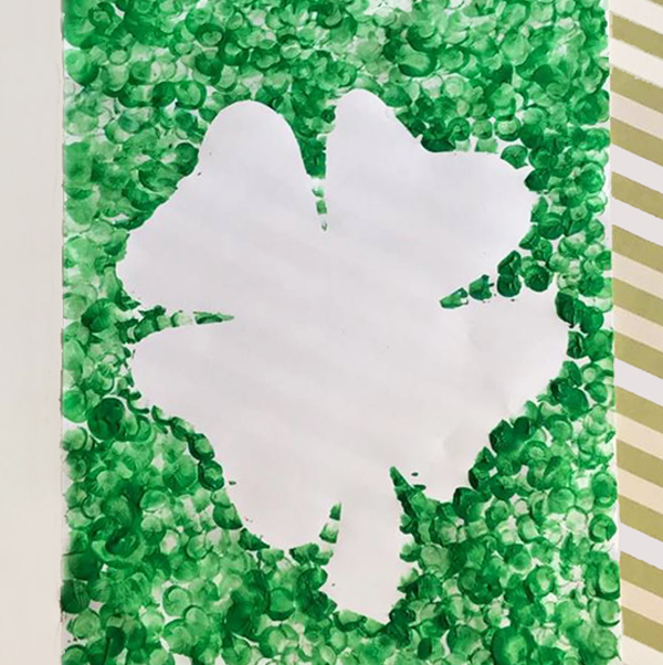 4 Leaf Clover Painting at PaintingValley.com | Explore collection of 4 ...