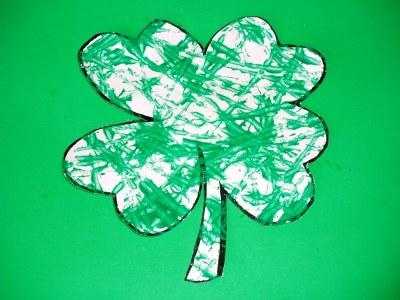 4 Leaf Clover Painting at PaintingValley.com | Explore collection of 4 ...