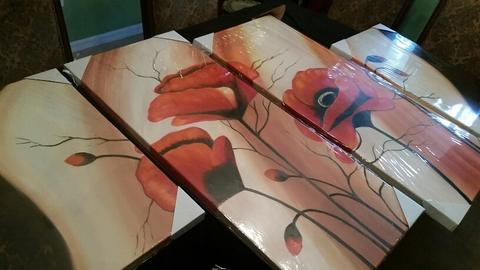 480x270 How To Hang 4 Piece Canvas Painting - 4 Painting