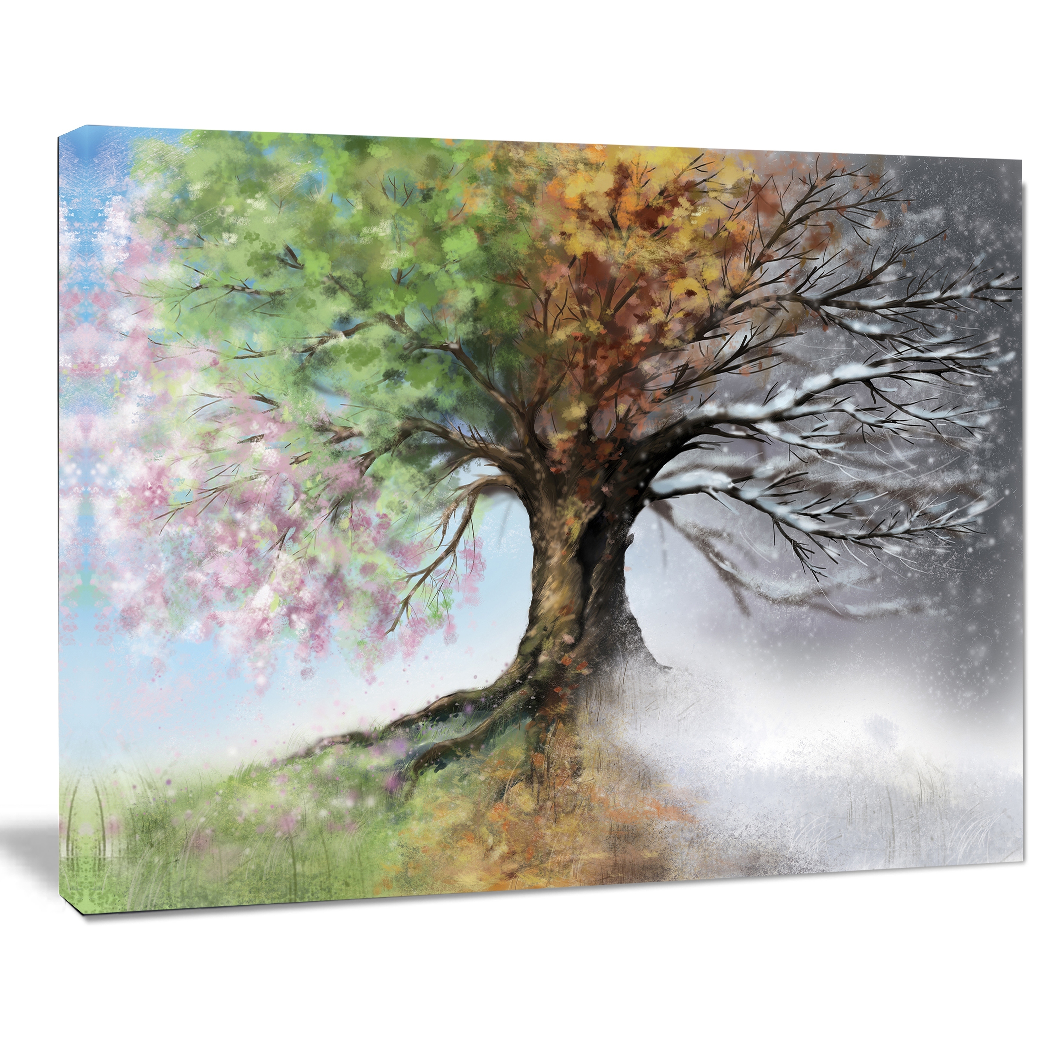 3500x3500 Shop Tree With Four Seasons - 4 Seasons Tree Painting